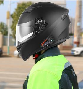 Casco de Motocicleta Modular Abatible Certificado con Bluetooth Integrado, Material ABS - Product Image 5
