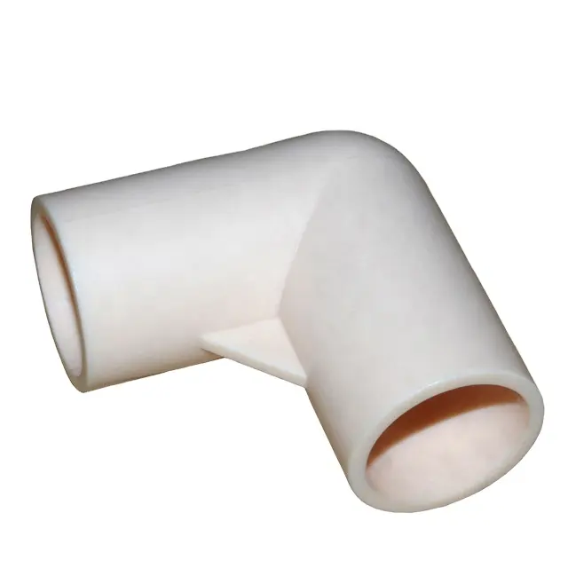 Conector de tubo de junta de plástico de alta calidad, J-002 de empalme de ángulo de PVC para junta de 28mm