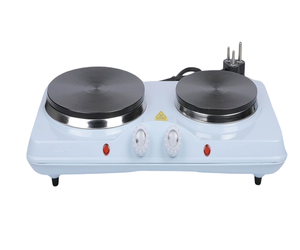 Casa Top vendita controsoffitto doppio bruciatore con riscaldamento <span class=keywords><strong>in</strong></span> <span class=keywords><strong>ghisa</strong></span> piano cottura elettrica per la cucina casalinga - Product Image 2