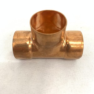 Conector en T de cobre de tres vías, 6mm-54mm, para tuberías de agua de refrigeración y aire acondicionado, junta soldada de igual diámetro - Product Image 4