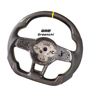 Volant en fibre de carbone amélioré pour Volkswagen <span class=keywords><strong>Golf</strong></span> 7.5 GTI MK7 Polo GTS GTD <span class=keywords><strong>GTE</strong></span> R Passat CC R-Line - Product Image 2