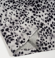 Kaos Leopard Print Dua Sisi Berkualitas Tinggi YKH 240GSM, Kaos Boxy, Sablon Logo, Kaos Pria, Kaos Custom