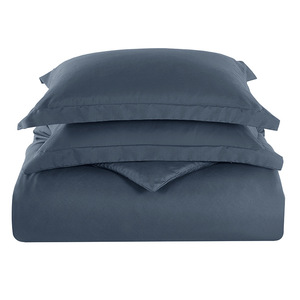 Ensemble de trois housses de couette en tissu uni, best-seller, literie, taie d'oreiller, lit, doux pour la peau, <span class=keywords><strong>faible</strong></span> - Product Image 1