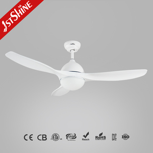 Ventilador de Techo 1stshine Moderno con Motor de CC de Alta Calidad, Decorativo, Blanco, con Control Inteligente y Luces - Product Image 1