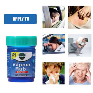 Vapour Rub Branco Cooling Bálsamo Pomada para Dor de Cabeça Tonturas Creme Articulações Dor Cuidados de Saúde Mentol Bálsamo 25ml - Product Image 6