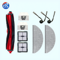 Remplacement de sac de vadrouille de filtre de brosse de rotation de bord de rouleau principal adapté aux pièces d'aspirateur Roborock Q10 S5 Q10V Q10 VF S8 Pro Plus