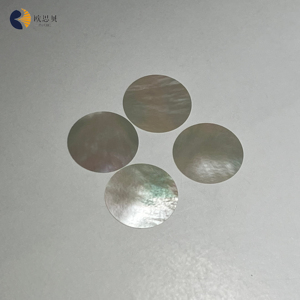 2A lớp tùy chỉnh 27*0.2mm tự nhiên Vỏ lau/Trắng mẹ của ngọc trai đồng hồ quay phần thép/kim loại đồng hồ đeo tay công cụ & phụ tùng - Product Image 1