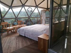 บ้านหรูโปร่งใสแก้วกลวง5 + 9A + 5 Geodesic แกลมปิ้งลูกโลกโดม - Product Image 3