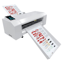 Stabiele prestatie label snijmachine met stappenmotor, automatische invoer, snijplotter met touchscreen voor decal stickers