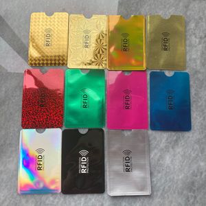 Protector de Tarjetas <span class=keywords><strong>con</strong></span> Bloqueo NFC RFID, Funda de Seguridad Anti-Escaneo de Aluminio para Tarjetas de Crédito y Bancarias - Product Image 1