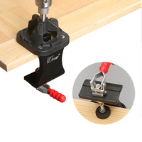 Charnière de 35mm Scie cloche en plastique ABS Guide de perçage pour meubles d'armoire Charnières dissimulées Installation Outils de menuiserie
