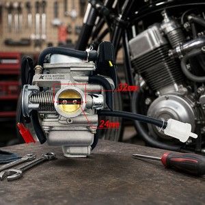 Motore Completo PD24J GY6 125cc 150cc 4 Tempi per Scooter Django <span class=keywords><strong>125</strong></span> 150 <span class=keywords><strong>SYM</strong></span> HD125, Ciclomotore, ATV, Go Kart - Carburatore Motore 152QMI 157QMJ - Product Image 5