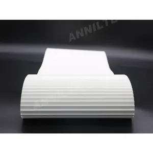 Annilte 5.0มม. สีขาว PVC ป้องกันการลื่นไถลรูปแบบหยาบสายพานลำเลียงด้านบน