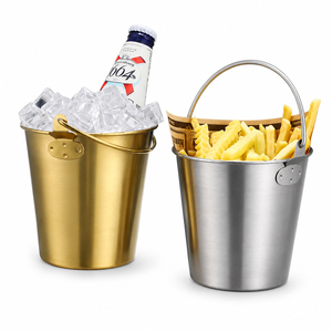 Cubo de <span class=keywords><strong>hielo</strong></span> de acero inoxidable champán bebida cerveza congelador enfriador de vino helado Corkcicle contenedor de <span class=keywords><strong>hielo</strong></span> cubo enfriador para Bar de fiesta - Product Image 1