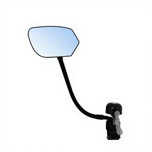 Espejo Retrovisor 2 en 1 para Bicicleta BMX, Sonido Nítido, Ajustable, Lente Convexa Gran Angular de 360 Grados, Diseño de Seguridad con Forma de Diamante - Product Image 3
