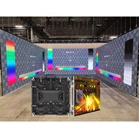 Mur visuel d'écran d'affichage à LED de P2.6 P2.9 P3 P3.91 P4.81 500mm x 500mm panneau complet du système LED