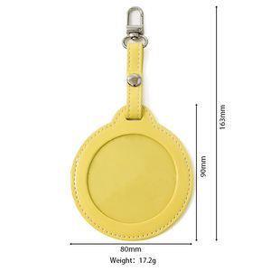 เคสหนั<span class=keywords><strong>ง</strong></span> PU ขนาด 58 มม. 75 มม. แบบใส ป้ายชื่อ ป้ายแท็ก ป้ายกันขโมย ชุดเก็บของ อุปกรณ์เสริมกระเป๋าลายอนิเมะ - Product Image 2