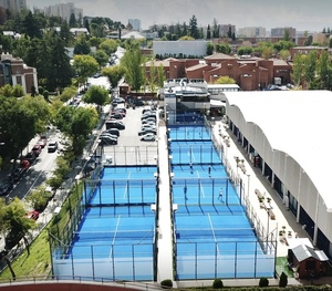 Chất lượng cao 2024 thiết kế mới padel Tòa Án thể thao phổ biến nhất padel sân tennis thiết bị cho thể thao địa điểm câu lạc bộ quần vợt - Product Image 6