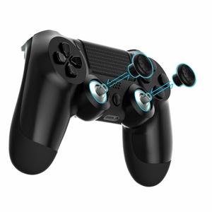 EXtremeRate จอยสติ๊กแบบถอดได้สีเงินด้าน ผลิตจากพลาสติก สำหรับ PS5 และ PS4 ทุกรุ่น - Product Image 5