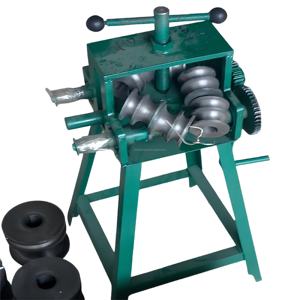 SWG-38 Hot Sale Small Iron/Steel/Copper/Aluminum Multi-Function Pipe Roll Bending Machine Round Tube Machine Manual Pipe Bender - Product Image 1