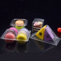 50 trous grand macaron emballage personnalisé pour animaux de compagnie blister insérer plateau macaron à clapet blister plateau emballage