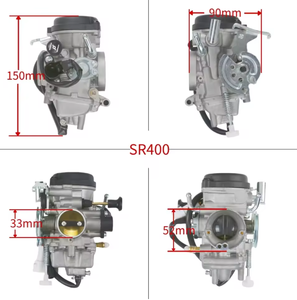 <span class=keywords><strong>คา</strong></span>ร์<span class=keywords><strong>บู</strong></span>เรเตอร์แท้สำหรับยามาฮ่า <span class=keywords><strong>SR400</strong></span> SR500 ปี 2001-2008 อะไหล่ทดแทนที่ใช้ร่วมกันได้ - Product Image 2
