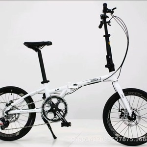 L6 Folding Bike 20 Inch Aluminum Alloy Rigid Frame Geared Commuter Bike - Product Image 2