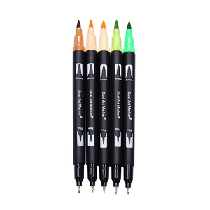 <span class=keywords><strong>Pennarelli</strong></span> Artistici Colorati a Doppia Punta (Pennello e Punta a Ago) Set da 24, 36, 48, 60, 80, 100 Colori Specifici <span class=keywords><strong>per</strong></span> l'Arte - Product Image 5