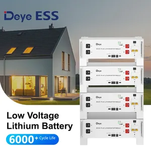 แบตเตอรี่ลิเธียมไอออน Lifepo4 รุ่น G5.1 Pro-B 6000 รอบการใช้งาน 51.2V 100Ah 5Kwh แบบติดตั้งบนแร็ค สำหรับระบบพลังงานแสงอาทิตย์ - Product Image 3