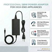 Alimentation 120W 12V 10A, adaptateur AC/DC, convertisseur, transformateur pour bande LED/CCTV/imprimante 3D/routeur, vente en gros, logo OEM personnalisé