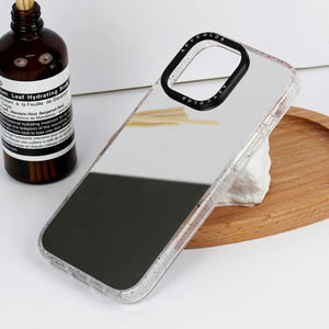 เคสโทรศัพท์มือถือแบบแข็งแรงทนทาน พร้อมกระจกแต่งหน้า สำหรับ iPhone 16 15 Pro Max 14 13  ผลิตตามสั่ง (OEM)  รองรับการพิมพ์ UV  ผลิตจากวัสดุรีไซเคิล - Product Image 5