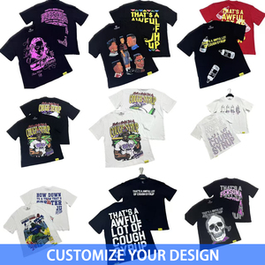 Nuova Collezione di Magliette con Stampa 'THAT'S a AWFUL LOT of COUGH SYRUP', <span class=keywords><strong>Abbigliamento</strong></span> Maschile Streetwear in 100% Cotone - Product Image 3