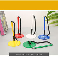 Stylo de comptoir de réception, stylo à bille de bureau fixe, stylo de comptoir en gros, stylo de bureau personnalisé avec logo, stylo à bille de bureau avec support