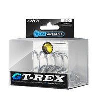 Hameçon triple forgé à la main en acier inoxydable de calibre lourd 6071-7X, résistant à l'eau salée, pour la pêche au bar, au marlin, à la truite et au jigging en mer