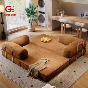 غرفة المعيشة طقم سرير قابل للتحويل مع تصميم عصري وتعبئة مضغوطة للشقق - Product Image 3