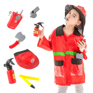 Ensembles de jouets classiques pour déguisements de pompiers, jeu de rôle de <span class=keywords><strong>pompier</strong></span>, jeu de simulation de <span class=keywords><strong>pompier</strong></span>, costume professionnel pour garçons et filles - Product Image 1
