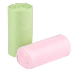 Biodegradable Garbage <b>Bin</b> Liners <b>Refuse</b> Bag Drawstring Bags Use 100% Composatble Cornstarch Trash Plastic Home 20L 30L Package - Product Image 3