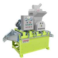 Shinho Automatique Mini Fil Concassage Câble Cuivre Granulateur Machine Câble Fil Recyclage Machine Déchets Fil Cuivre Recyclage