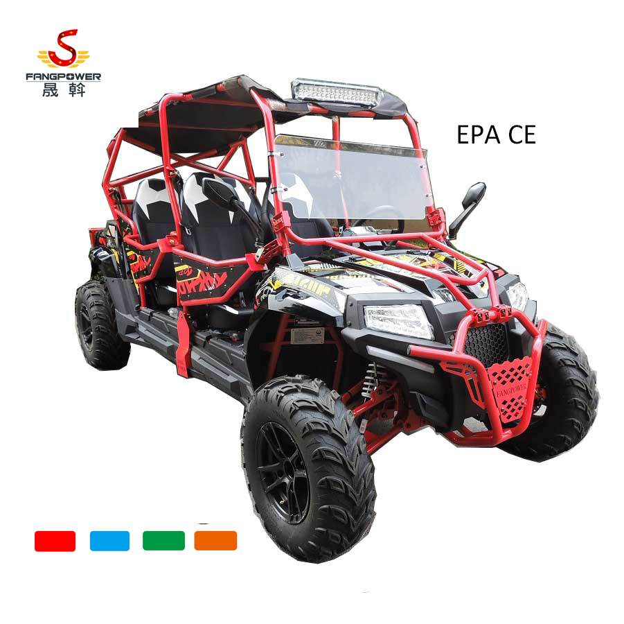 รถซูเปอร์ Quad Bike ผู้ใหญ่ไฟฟ้ารถภูมิประเทศทั้งหมด EPA 4ที่นั่งออฟโร้ดรถ4X4ถนนกฎหมาย Utv