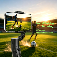 Stabilisateur de téléphone portable pliable à 3 axes, stabilisateur intelligent à suivi automatique, stabilisateur portable pour vlog sportif