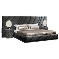 Luxuriöse Bettmöbel Bettwäsche-Sets Kingsize Luxusbetten Anpassbare Hochwertige Hauptschlafzimmer-Betten
