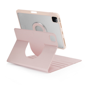 Venta al por Mayor 360 °   Funda con Teclado Giratorio para Tablet, Funda Protectora Rosa con Teclado Desmontable para <span class=keywords><strong>iPad</strong></span> Pro/<span class=keywords><strong>Air</strong></span> - Product Image 2