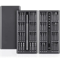 Jeu de tournevis de précision 63 en 1 Embouts de tournevis magnétiques Phillips Torx Kit d'outils à main de réparation professionnelle à domicile pour iPhone PC