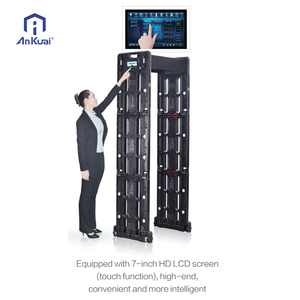 เครื่องตรวจจับโลหะโค้งกรอบประตูเดินผ่านแบบพกพาพับได้จากประเทศจีนสำหรับใช้ในอุตสาหกรรม - Product Image 4