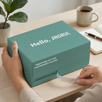 Boîtes d'expédition en carton ondulé avec bande d'ouverture facile et fermeture éclair pour livraison postale