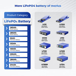 고성능 EV 충전용 A급 3.2v 102Ah 배터리 50ah 100ah 150ah 200ah 280ah 314ah <span class=keywords><strong>LiFePO4</strong></span> 배터리 셀 - Product Image 5