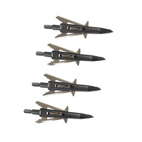 Flèche à pointe large mécanique à dégagement frontal pour arbalète de chasse 100 grains, accessoires de chasse pour arbalète et arc composé