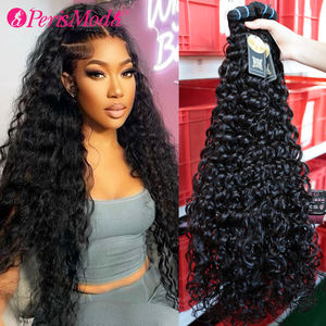 水波双拉处女人发束角质层对齐<span class=keywords><strong>100</strong></span>未加工的Perisoda巴西松散卷曲人发 - Product Image 2