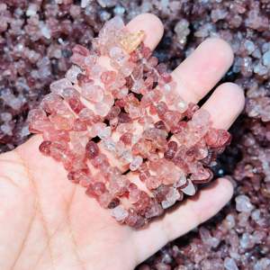 <span class=keywords><strong>Prix</strong></span> de gros irrégulier brut 7 chakra guérison pierre naturelle perle pierre précieuse cristal puce bracelet - Product Image 5