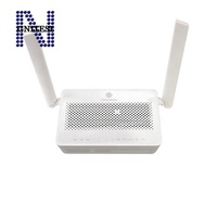 HS8546V5 ongpon ONU asli, headphone serat optik FTTH dengan 4GE + 1 pot 1USB Dual Band 2.4G & 5G WiFi